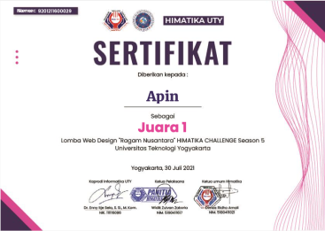juara 1