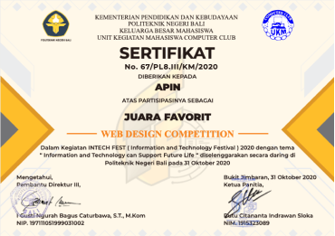 juara favorit